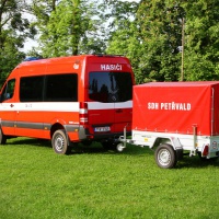 Nový dopravní automobil Mercedes Benz pro jednotku Sboru dobrovolných hasičů Petřvald